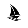 HAVNA Inc. ロゴ - 港をイメージした帆船のアイコン