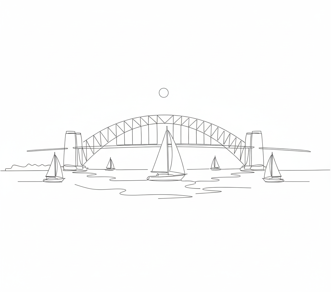 HAVNA Inc. 会社概要 - 創造の港をイメージした背景デザイン